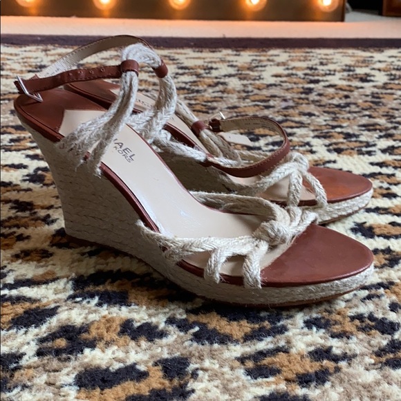 Michael Kors Shoes - Michael Kors Espadrille Wedges -Size 8.5